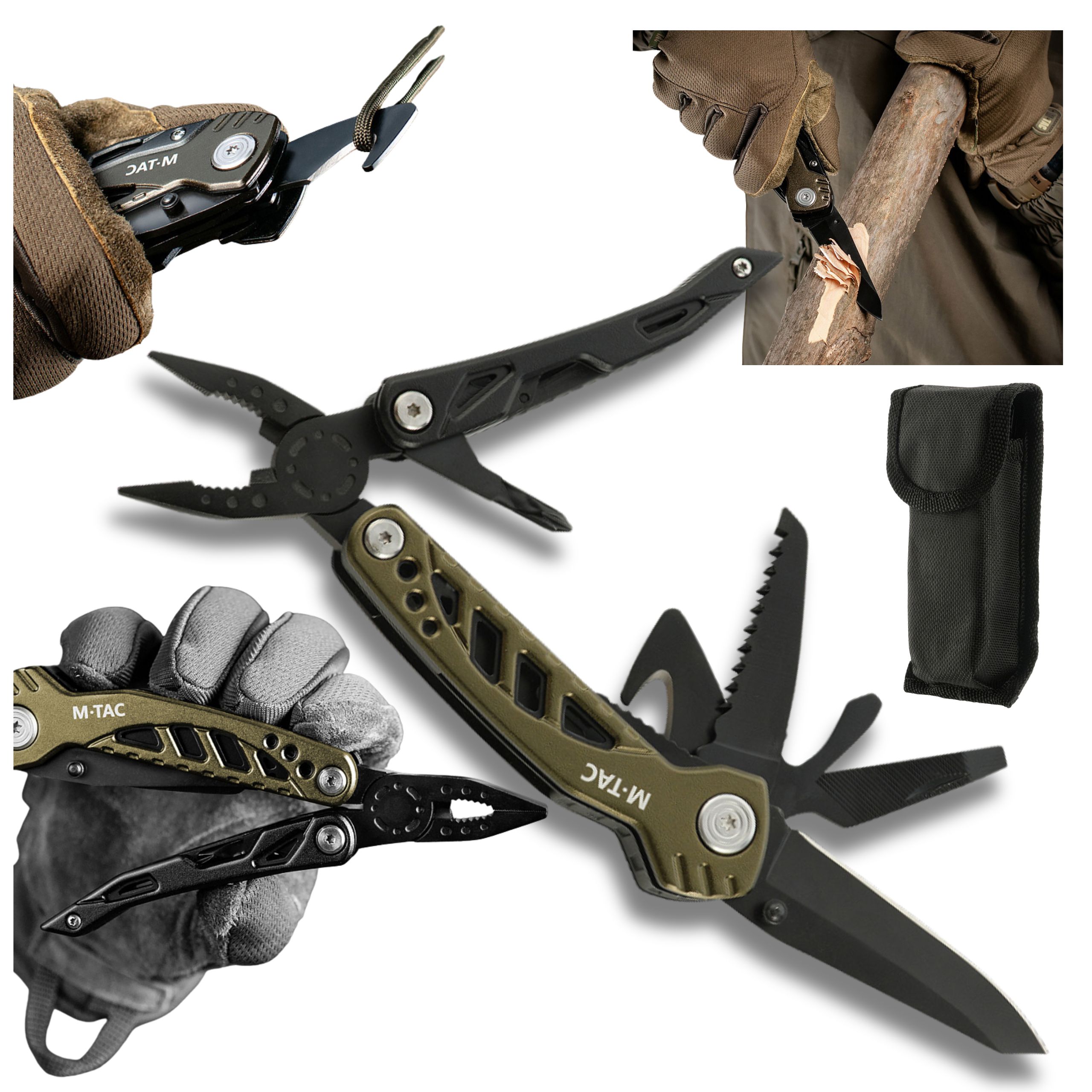 M-TAC Multitool Type 2 – narzędzie wielofunkcyjne 7w1 - obrazek 15