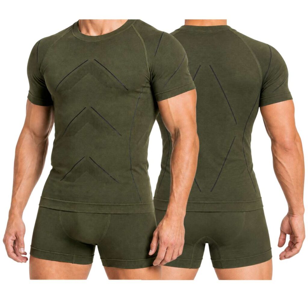 Bielizna termoaktywna męska 518 letnia khaki